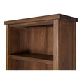 thumbnail image 6 of Farmhouse Open Wood Bookcase Bookcase Shelves Office Storage Brown, 6 of 8