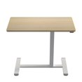 thumbnail image 3 of IMGadgets Height Adjustable Desk 31.5x16 inch (WALNUT) | Standing  Desk table for Work and Home| Overbed C- Table Desk  | Sit Stand computer desk table, 3 of 9