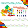 thumbnail image 2 of Ladrillos de construcción clásicos de 1000 piezas en 15 colores populares y 12 formas mixtas Juego de bloques de construcción pequeños creativos Juguete educativo de aprendizaje Regalo para niños Comp, 2 of 5