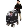 Warm as a Lamb - Single Stroller Winter Coat Cover, Black