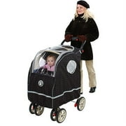 Warm as a Lamb - Single Stroller Winter Coat Cover, Black