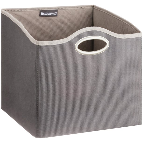 ClosetMaid® Small Gray Fabric Bin