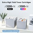 thumbnail image 3 of Paquete de 4 cartuchos de tóner YQSLPBM 218X para HP Color LaserJet, 3 of 9