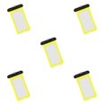 thumbnail image 2 of Guardoinrt Waterproof Phone Case Universal Safe Beach Travel Kayaking Canoeing Cellphone Dry Bag Protection Accessory Drying Pouch Yellow 5Set, 2 of 6