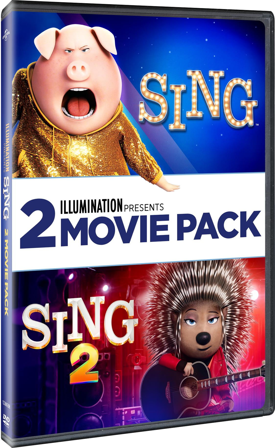 Universal Studios Sing & Sing 2 Family Musical Movies (Kids