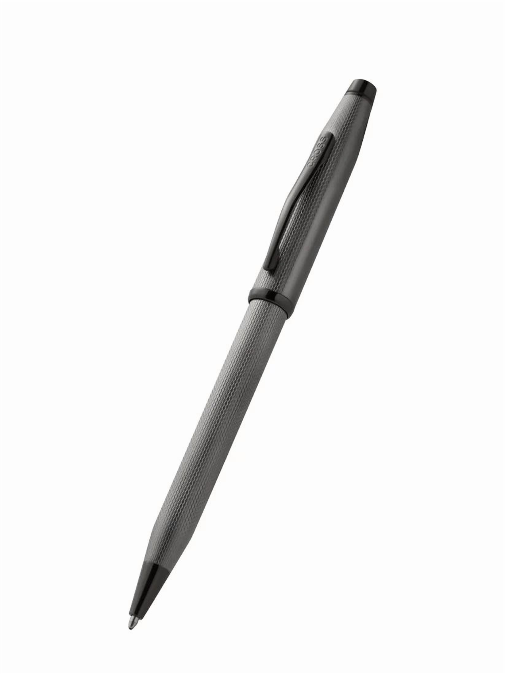 Cross Century® II Polished Slate Gray Engraved Diamond Pattern with Slate Gray PVD Appointments Ballpoint Pen