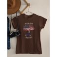 thumbnail image 3 of American Grown Finnish Roots T-Shirt Women -Smartprints Designs, Female Small, 3 of 4