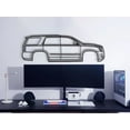 thumbnail image 4 of LaModaHome 2015 Escalade 4th Gen Metal Silhouette Wall Art, 4 of 5