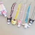 thumbnail image 3 of Sanrio My Melody collar, joyería linda, viento oscuro, negro, dulce Kuromi, collar de Hello Kitty, regalo de cumpleaños, 3 of 4