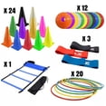 thumbnail image 2 of Kit Deportivo Agilidad Conos Aros Platos Escalera y Ligas Ksga Kitagilidad, 2 of 2