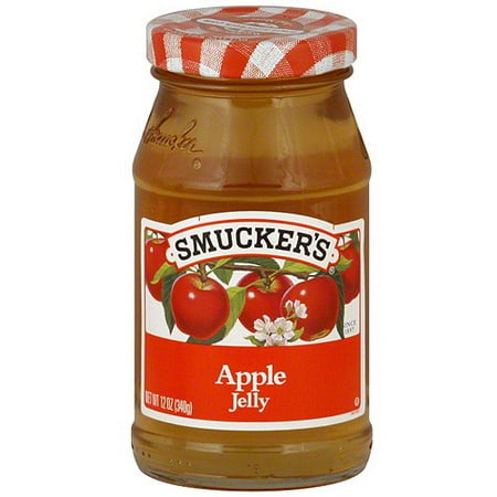 Smucker's Apple Jelly, 12 oz (Pack of 6)