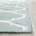 thumbnail image 3 of Safavieh Dhurries Blue Contemporary Rug - 10' x 14', 3 of 5