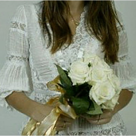 GlobalRose Fresh Cut Wedding Flowers D.I.Y. Combo - Simple Combo: 100 Roses, 60 Alstroemeria and 4 Bunches of Fillers - Fresh Flowers Wholesale Express Delivery - Perfect for Weddings.