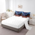 thumbnail image 3 of YST Basketball Queen Comforter Set - 7-Piece Sports Theme Bedding Set, Queen, 3 of 5