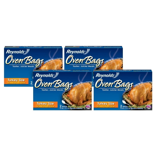 Reynolds Oven Bags, Turkey Size (4 Pack)