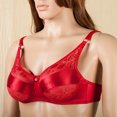 thumbnail image 3 of Ruiboury Comfort And Style Combined Silicone Breast Form Pocket Bra For Mastectomy White 42/95D, 3 of 6