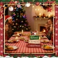 thumbnail image 3 of WETRBWEH Christmas Table Decoration, 4 Pcs Tiered Tray Decor,Wooden Santa Claus Decor Desktop Ornament,Santa Claus Elk Block Sign for Home Kitchen, 3 of 8