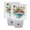 Architecture on Beach, variant on Dailycode 2 Pack LED Plug in Night Light with Dusk to Dawn Sensors for Home Kids Room Bedroom, City with Moon