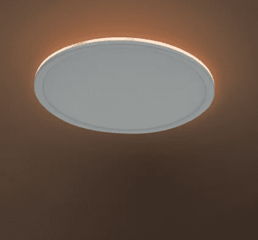 Feit Electric 15 in LED Flush Mount Ceiling Light with Night Light, Dimmable 1600 Lumens, 5 Color Temperatures Adjustable, Low Profile Round Fixture