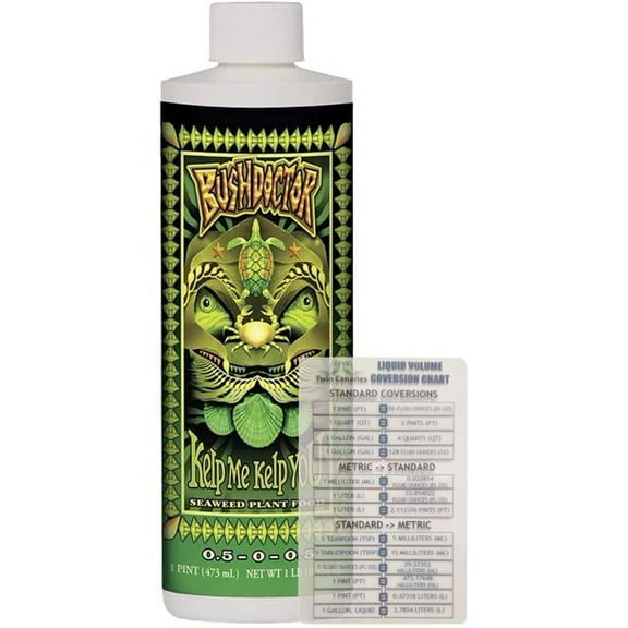 FoxFarm BushDoctor Kelp Me Kelp You, 16 oz (1 Pack)   Twin Canaries Chart