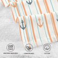 thumbnail image 5 of Yayeee 2 Pack Hand Towels for Bathroom 100% Cotton 16" x 28" Kitchen Towel, Beige Nautical Pattern, 5 of 7