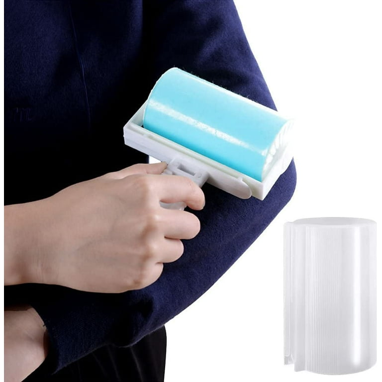 4pcs Washable Lint Roller Pet Hair Remover Roller Reusable Sticky Lint  Rollers For Clothes Furnitures Set