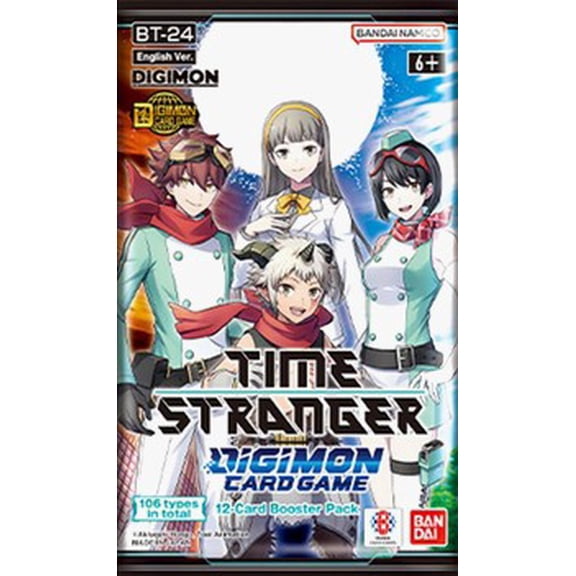 Digimon Card Game Time Stranger Booster Pack (12 Cards)