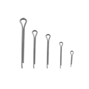 Tebru Split-Cotter Pins, Fastening Split Pins,175pcs/set 5 Kinds of Zinc Alloy Metal Split-Cotter Pins Assortment Kit Fastener Hardware