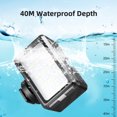 thumbnail image 3 of Waterproof Fill Light LED Diving Light 2700K-9000K Bi-color Temperature Mini, 3 of 8