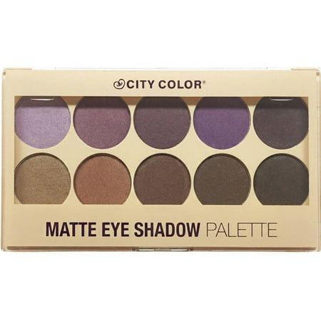 City Color Matte Eyeshadow Palette (Best Matte Eyeshadow Uk)