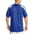 thumbnail image 2 of Russell Athletic Men's Big and Tall Dri-Power Pieced Crew with Piping, Royal/White, 6X, 2 of 2