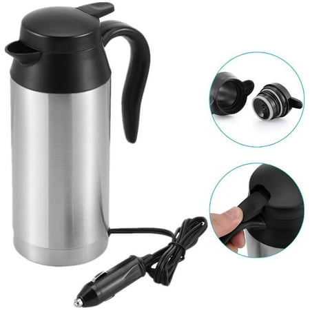 Travel Kettle, 750 Ml 12 V Portable Stainless Steel Car Kettle With ...