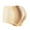 Apricot, variant on comerut Men Breathable Mid-rise Underpants Solid Color Butt Lift Shaper Hip Pad Shorts Panties Fake Butt Seamless Underwear