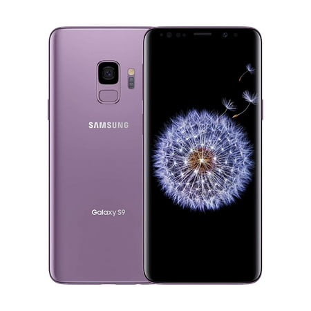 AT&T Galaxy S9 Samsung SM-G960U 64GB GSM Unlocked Smartphone, Lilac Purple