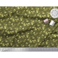 thumbnail image 2 of Soimoi Tissu Satin Modal Tissu à Blocs Floraux Imprimés au Mètre 42 Pouces de Large, 2 of 5