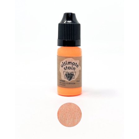 Ultimate Stain, Wood Craft & Jewelry Making,  Dayglow Orange, (9mL), Multi-surface, Vintaj