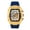 Gold Blue, variant on Men’s 41mm Skeleton Dial Watch – Tonneau Case with Date Display, Quartz Movement & Silicone Strap – Gift-Ready Timepiece - Black Yellow