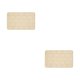 thumbnail image 2 of Naiovety Alfombrilla para bañera de alta resistencia Absorción rápida y fuerte para una fácil limpieza Alfombras de baño de poliéster Caqui 2Conjunto, 2 of 6