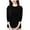 Black, variant on Bixock Women Fall and Winter Blouse,Women Casual Tops,Bixock Women Fall and Winter Blouse Women Casual Tops Solid Color Round Neck Long Sleeve Pullover Top