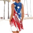 thumbnail image 4 of SMihono Robe d'Été Grande Taille pour Femmes 2023 Robes de Plage d'Été avec Encolure Stylée Sans Manches avec Poche Robe Mini, 4 of 6
