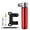Red, variant on Small High Pressures Bike Pumps with Gauge for Accurate Tire Inflation Universals Adapter Aluminum Light weight