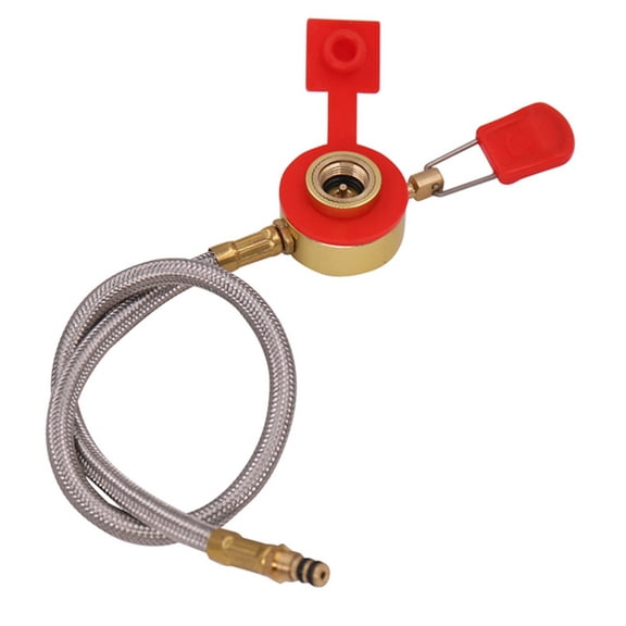 2X Outdoor Camping Gas Stove Valve Adapter Camping Stove Converter Stove Accessories