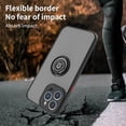 thumbnail image 5 of Luxury Camera Len Protection Case Coque For iPhone 15 Pro Max 14 13 12 11 X XS XR XS 7 8 Plus Ring Stand Holder Back Matte Cover, 5 of 5