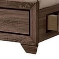thumbnail image 4 of Bello California King Size Storage Bed 2 Drawers Wood Grains Warm Brown, 4 of 5