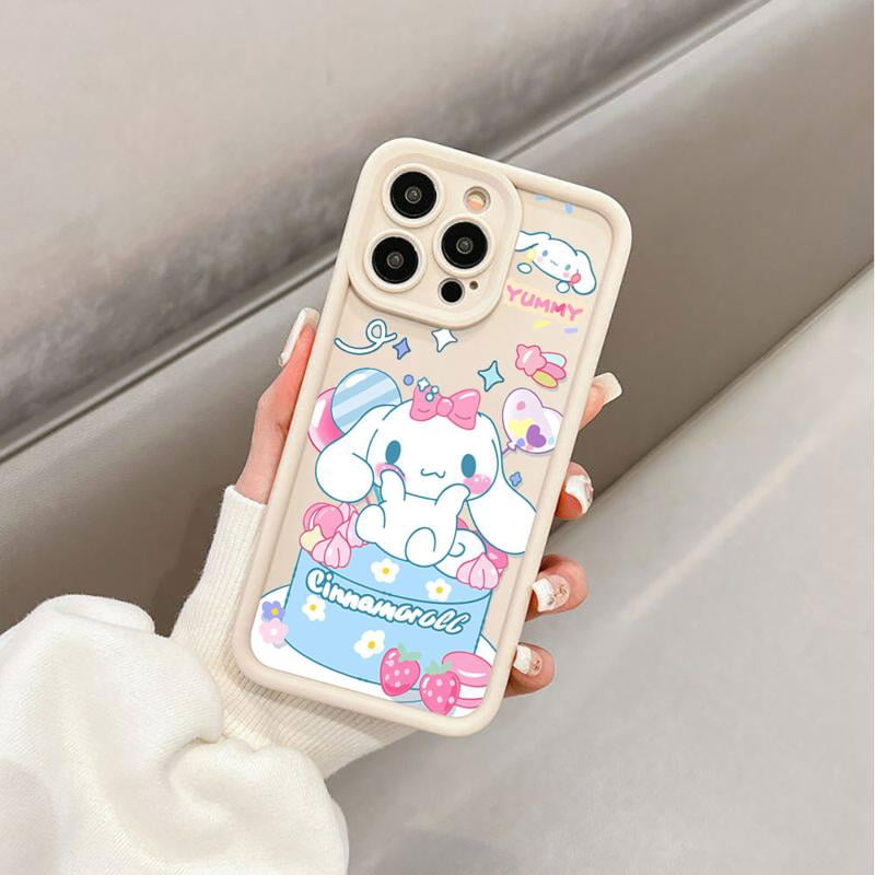 Sanrio Cute Cinnamoroll Phone Case for Apple iPhone 13 15 Pro Max