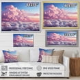 thumbnail image 4 of Designart "Transcendent Twilight The Candy Sky" Landscapes Canvas Wall Art, 4 of 5
