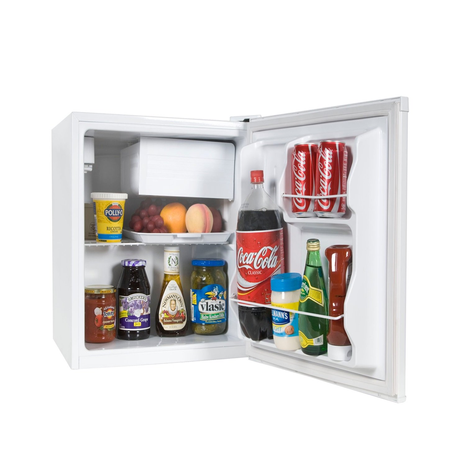 Haier 9 8 Cu Ft Top Freezer Refrigerator White In The Top Freezer Refrigerators Department At Lowes Com