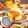 thumbnail image 4 of LITINKIMI Versatile Bbq Fire Grate Plate in Grey Iron for Outdoor Cooking and Fireplace Use, 4 of 6
