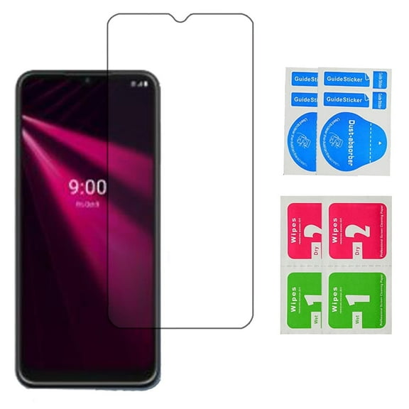 [2 Pack] Tempered Glass Screen Protector Frontier Protective Protector Clear Cover for T-Mobile Revvl V 4G
