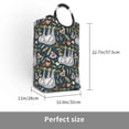 thumbnail image 3 of KLL Cute Sloth Laundry Hamper,Large Canvas Fabric Lightweight Storage Basket Toy Organizer Dirty Clothes Collapsible Waterproof, 3 of 6